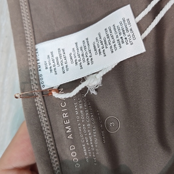 NWT Good American Women Bikini Bottom Swim sz 3/L - Picture 7 of 8